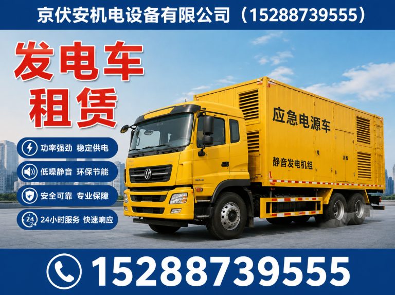 邢台发电机租赁展示图